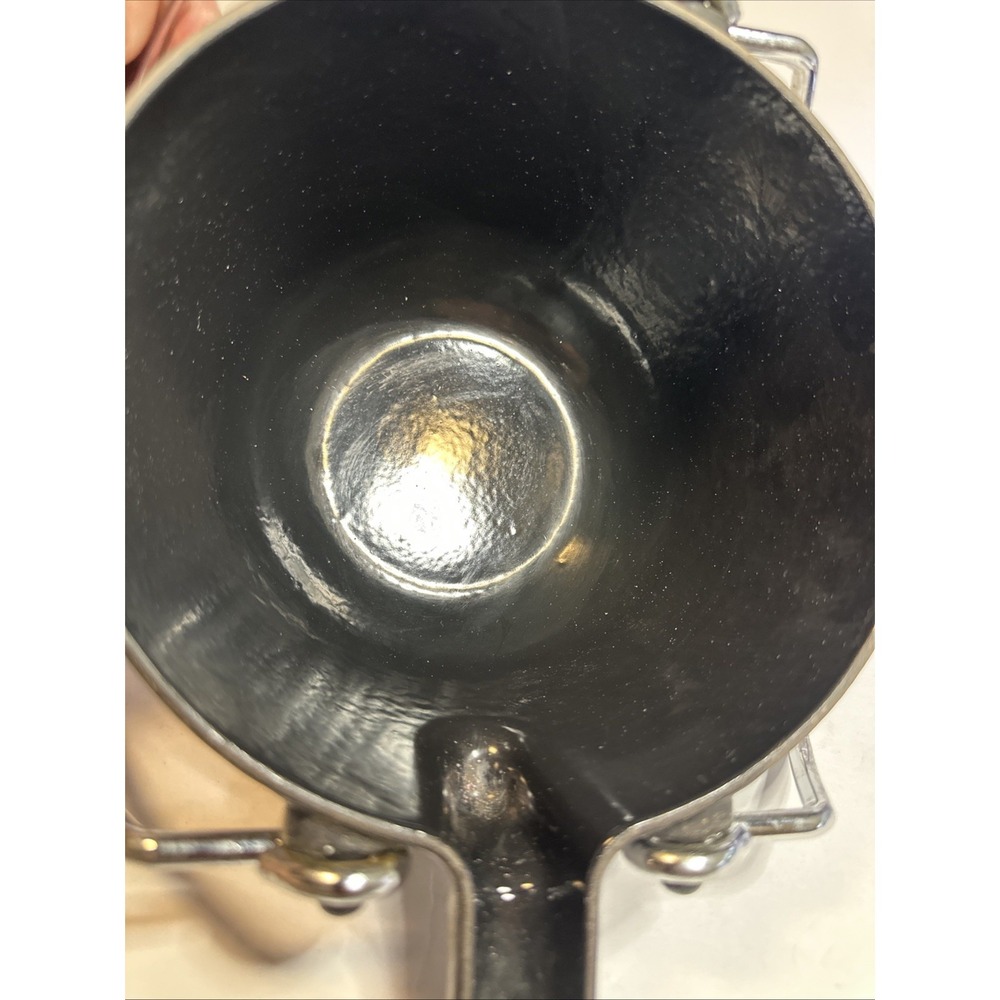 LA THEIERE STAUB Round Enameled Cast Iron Tea Kettle 1 Qt Gray France - Picture 5 of 10